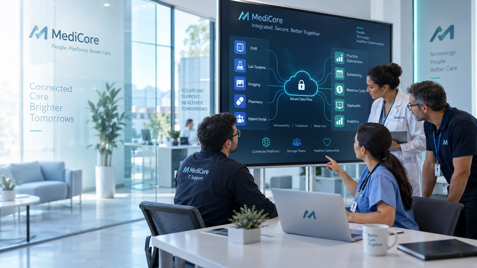 Connected care and healthcare technology