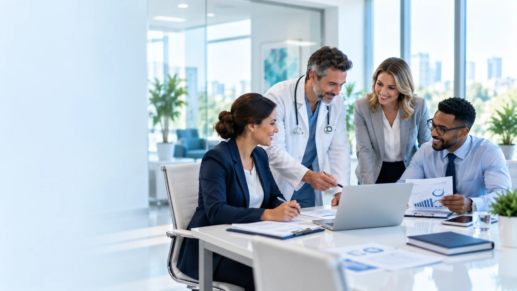 Healthcare Team Collaboration Meeting